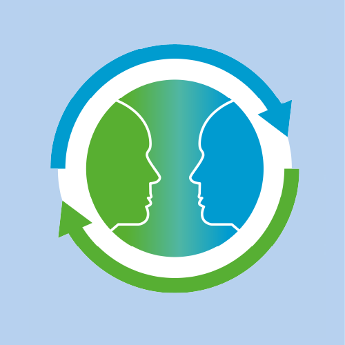 Création de l'identité visuelle pour l'application de messagerie hybride Face2Faces