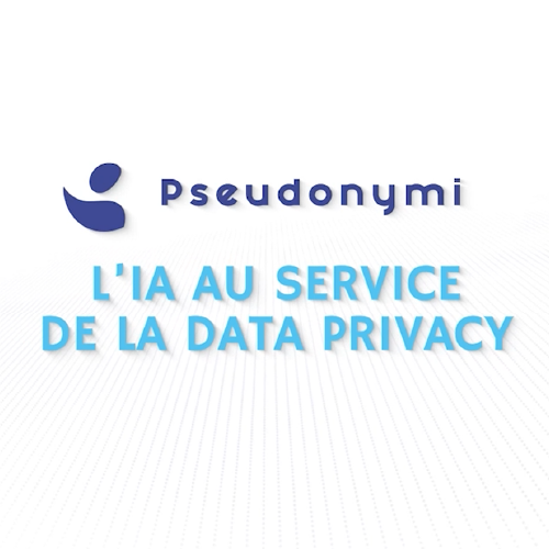 Design de supports de communication vulgarisant l'intelligence artificielle et la data privacy pour Pseudonymi